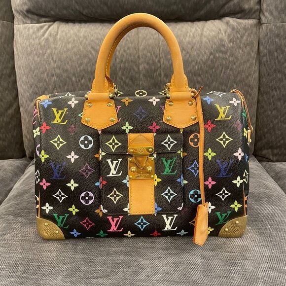 Louis Vuitton Speedy 30 – Multicolor Black Monogram